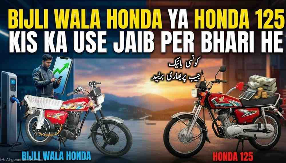 Honda CG 125 vs United Electric Bullet 2000W: A Detailed Comparison